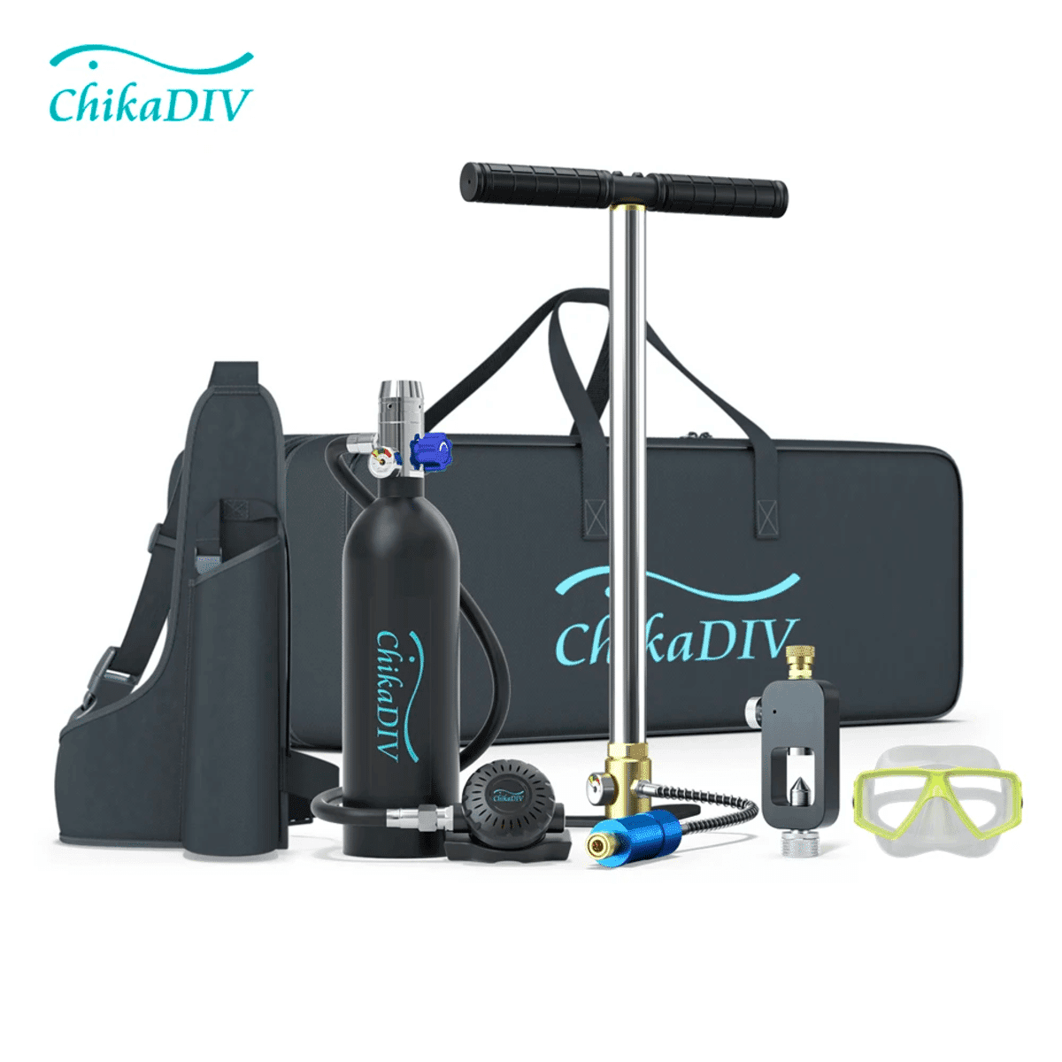 Chikadiv C400 1L 미니 다이빙 산소 탱크 - 알리익스프레스 직구
