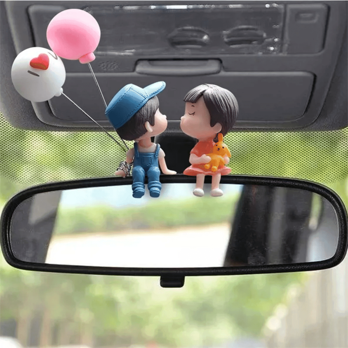 귀여운 커플 차량용 만화 장식 인형 – 대시보드 로맨틱 인테리어 액세서리 - 알리익스프레스 직구