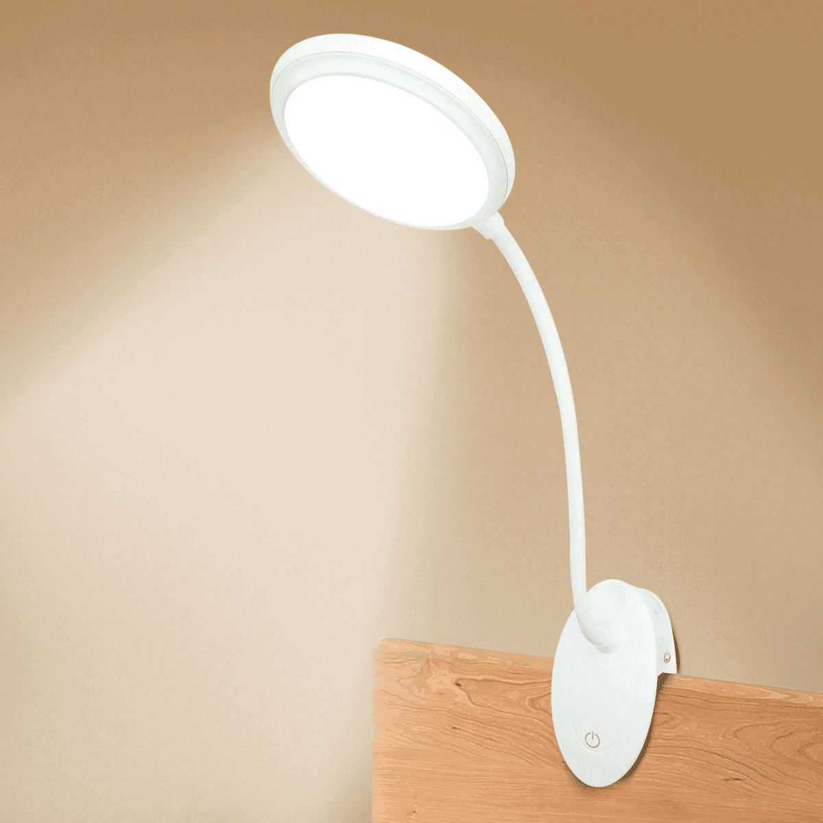 USB 충전식 LED 독서등 – 조절 가능한 클립형 데스크 램프 - 알리익스프레스 직구