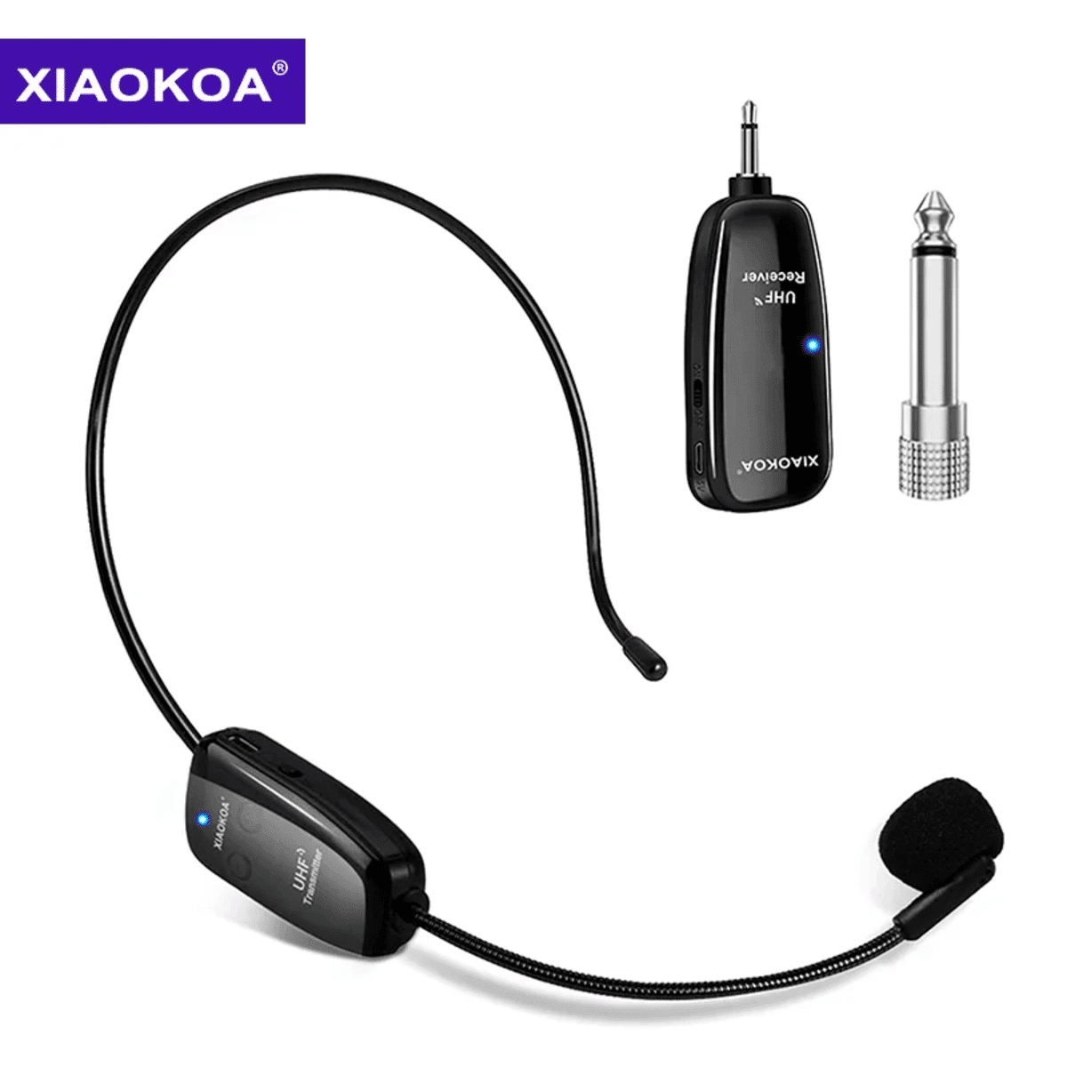 무선 헤드셋 마이크 UHF 2 in 1 헤드셋 및 핸드헬드 - 알리익스프레스 직구