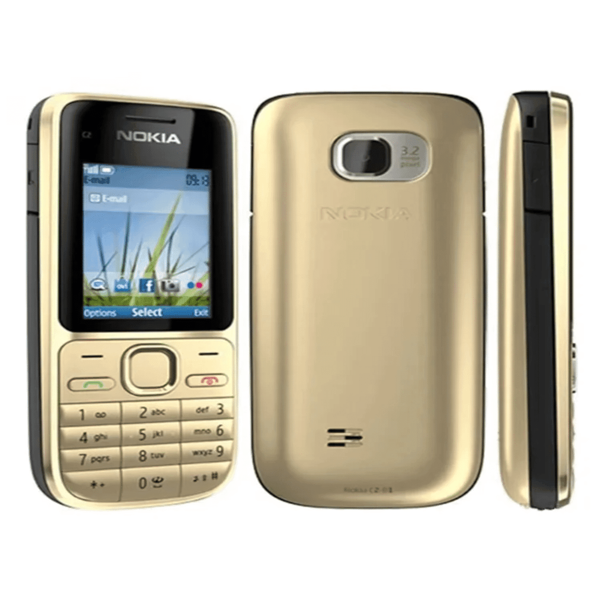 Nokia C2-01 GSM 언락폰 - 알리익스프레스 직구