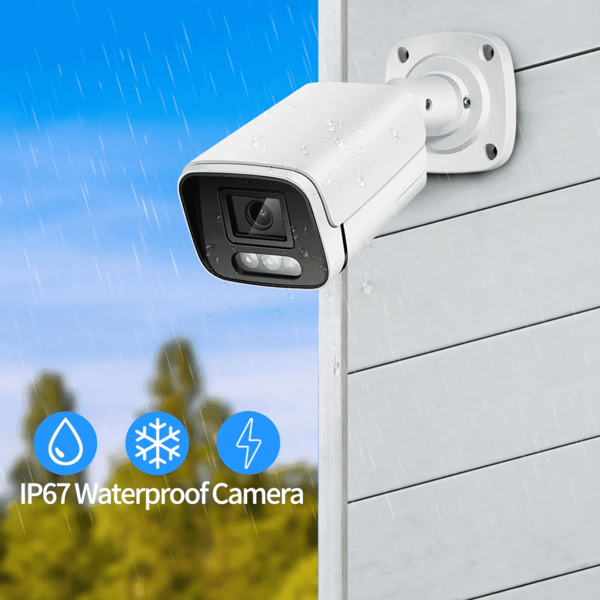 4K AI CCTV 보안 카메라 시스템 – 야간 컬러 비전 - 알리익스프레스 직구