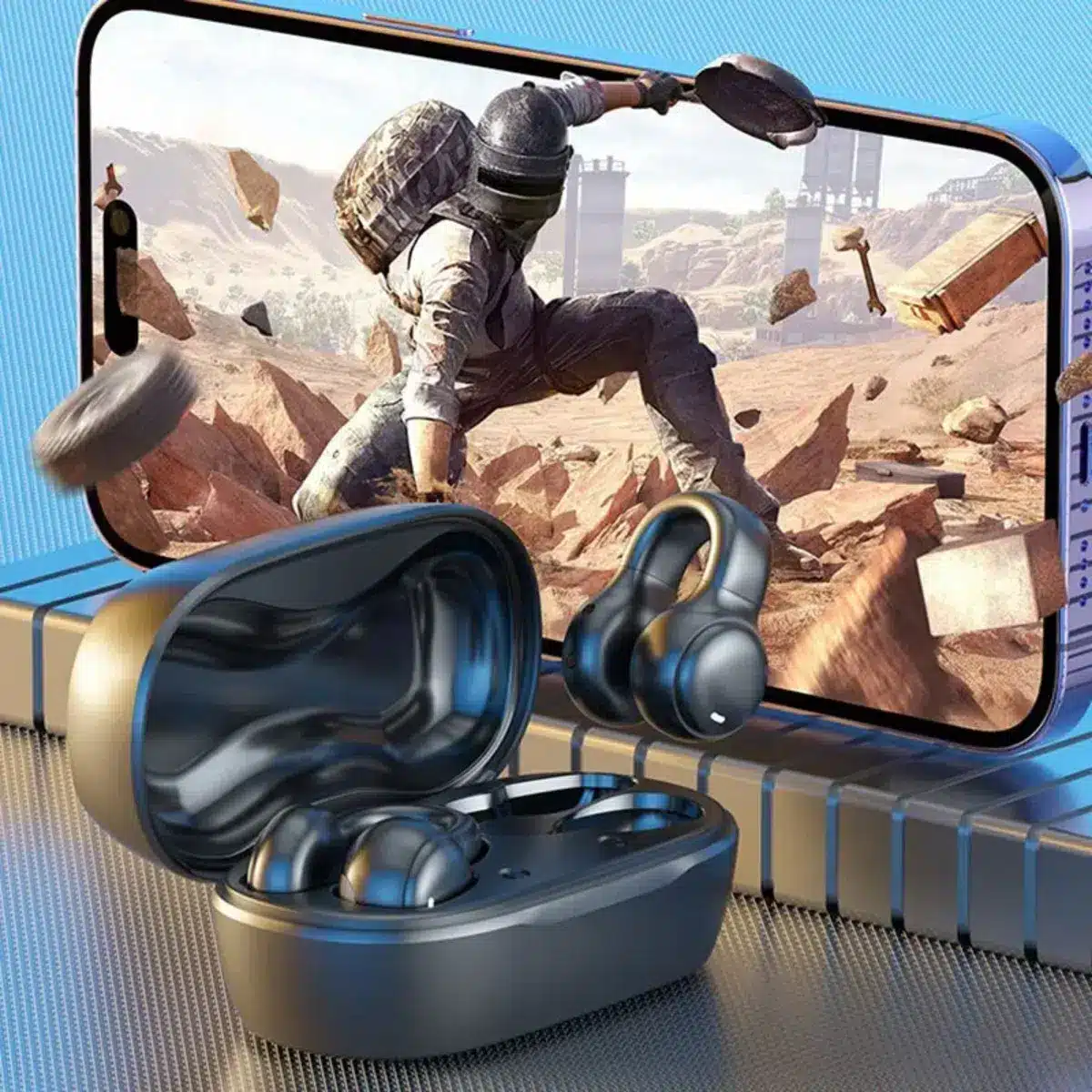 샤오미 M47 TWS 블루투스 노이즈 캔슬링 스포츠 이어폰 – iPhone 및 Xiaomi 호환 - 알리익스프레스 직구
